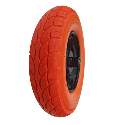 Колесо DW-PU 4.0*8 поліуретанове металевий диск на підшипнику